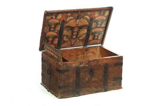 LOCKBOX.  European  19th century