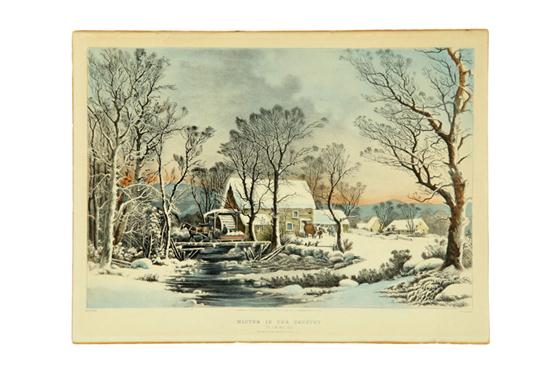 WINTER IN THE COUNTRY  THE OLD GRIST