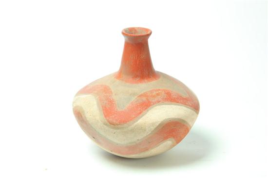 PREHISTORIC POTTERY WATER BOTTLE  10a826