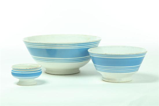 TWO MOCHA BOWLS AND SALT England 10a852