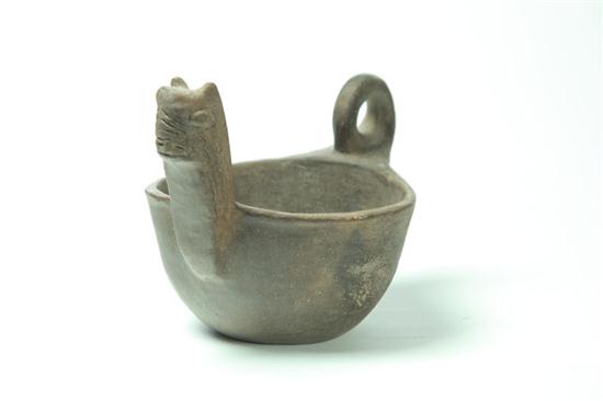 POTTERY EFFIGY BOWL Reputedly 10a858