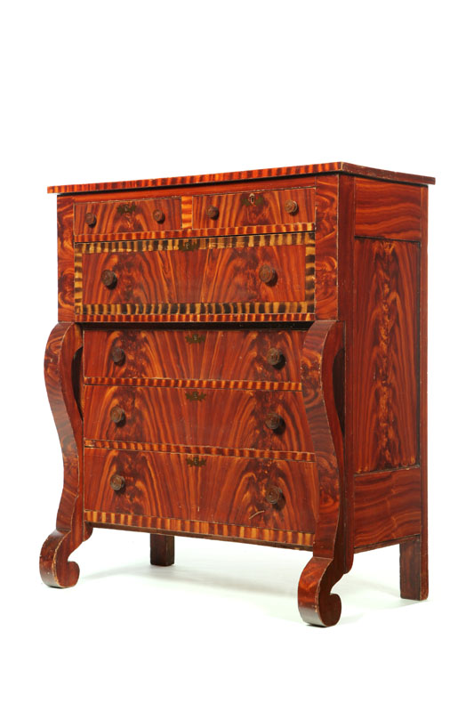 DECORATED CHEST OF DRAWERS Possibly 10a888