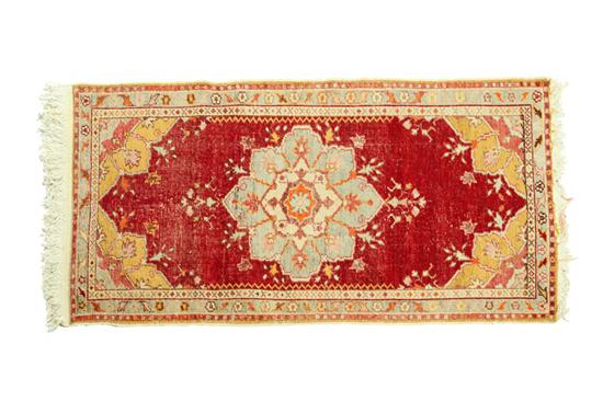 ORIENTAL RUG Oushak Floral medallion 10a89b