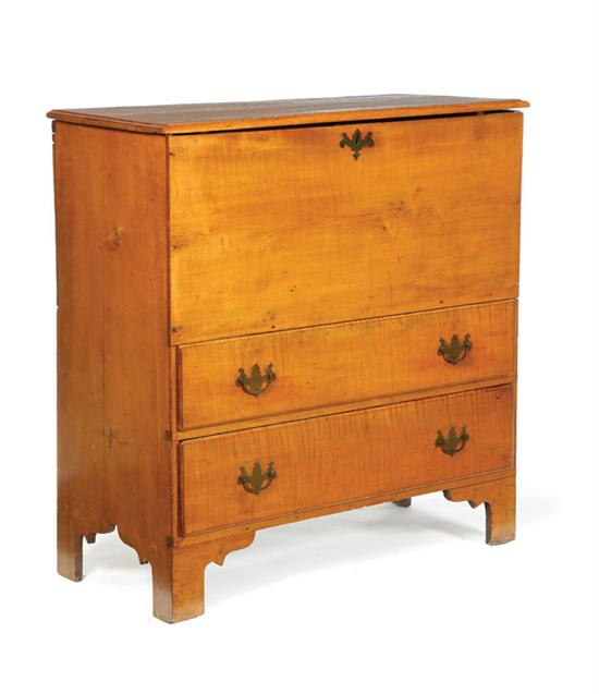 CHIPPENDALE MULE CHEST New England 10a893