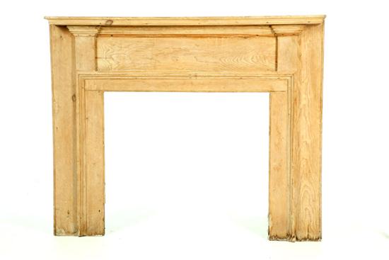 FIREPLACE MANTEL.  American  19th