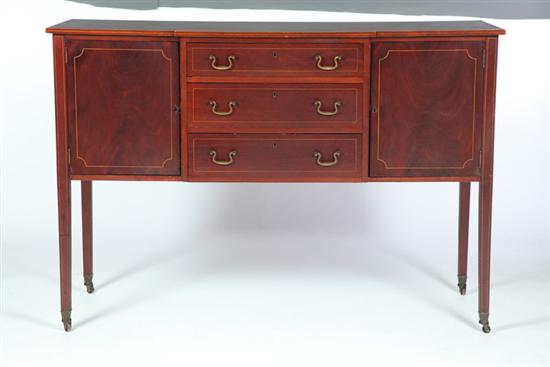 INLAID FEDERAL-STYLE SIDEBOARD.