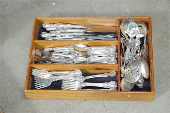 SET OF STERLING SILVER FLATWARE  10ad7f