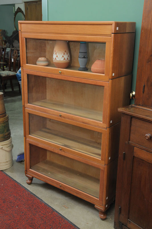 GRAND RAPIDS STACKED BOOKCASE. Mixed