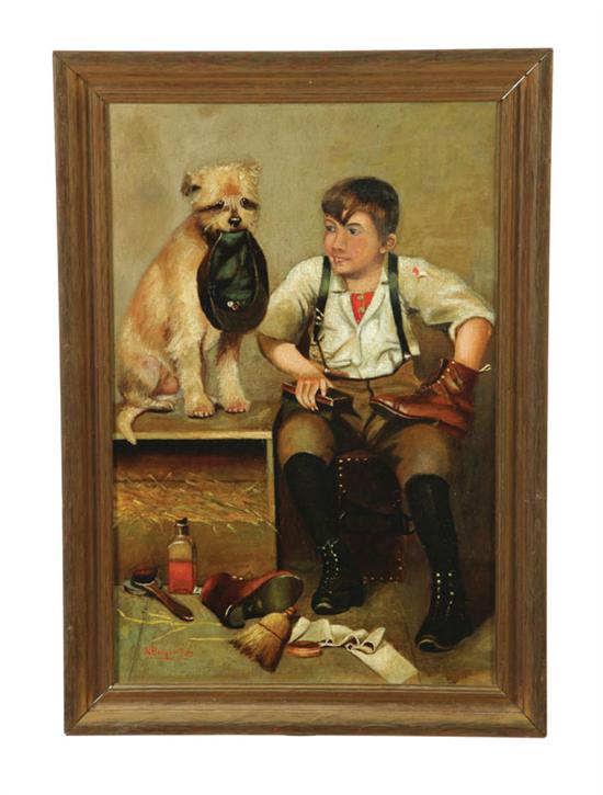 SHOESHINE BOY BY NICOLAS BRIGANTE (B.