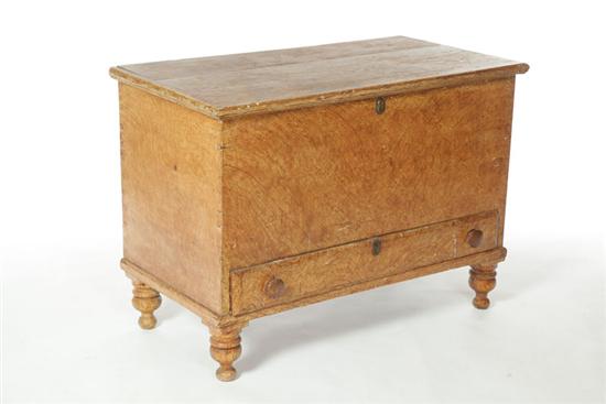 DECORATED BLANKET CHEST Attributed 10b0b4