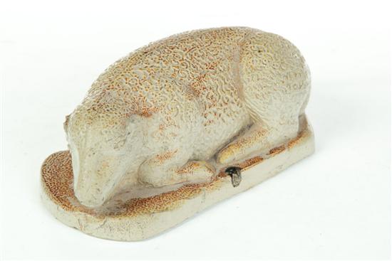 POTTERY SHEEP Attributed to Ohio 10b113