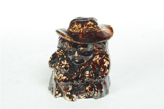 BENNINGTON TOBY SNUFF JAR Vermont 10b122