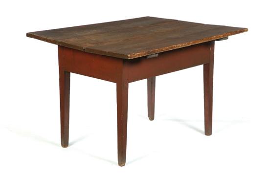 WORK TABLE.  American  mid 19th century