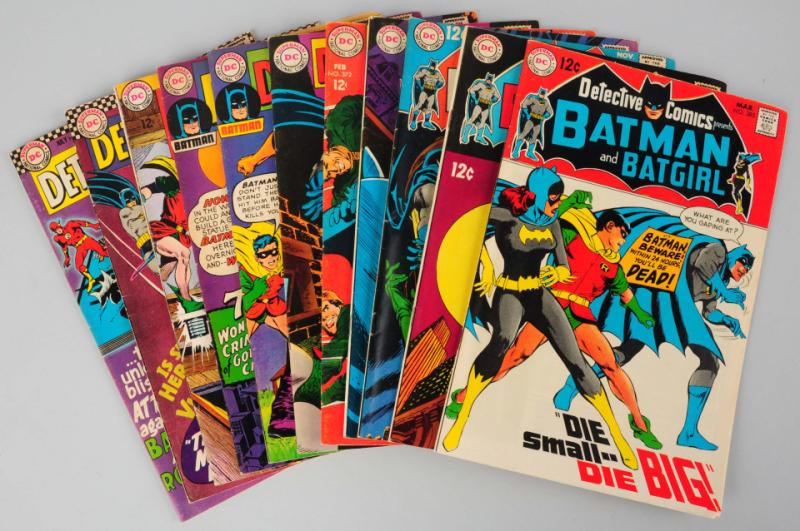 Lot of 11 1960s Detective Comic 10d9c4
