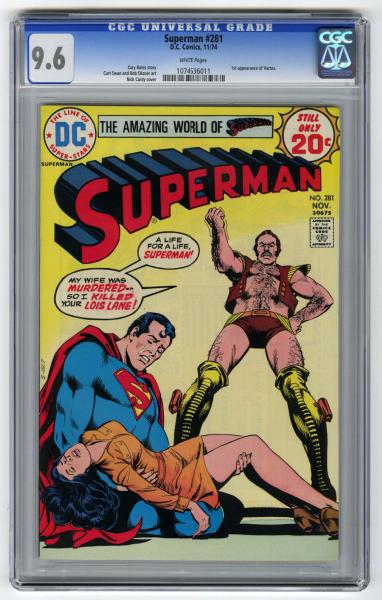 Superman #281 CGC 9.6 D.C. Comics