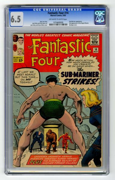 Fantastic Four #14 CGC 6.5 Marvel