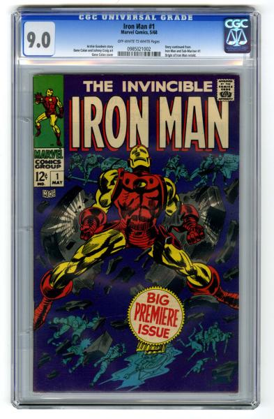 Iron Man 1 CGC 9 0 Marvel Comics 10d9e9