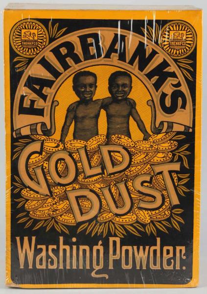 Cardboard Fairbanks Gold Dust Display