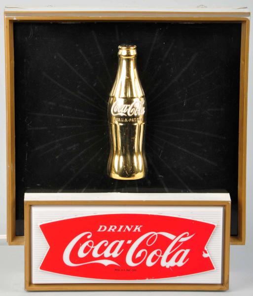 Coca-Cola Starburst Light-Up with Bottle.