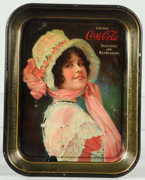 1914 Coca Cola Serving Tray Nice 10da20