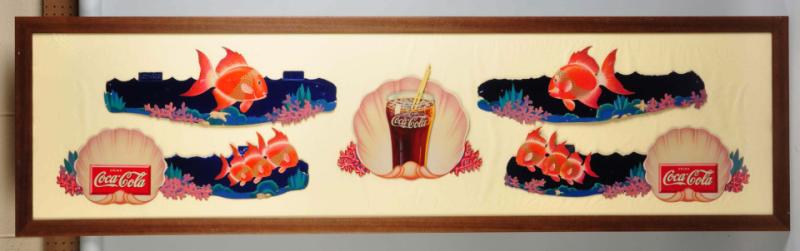 Coca-Cola Festoon. 
1940. Nicely framed