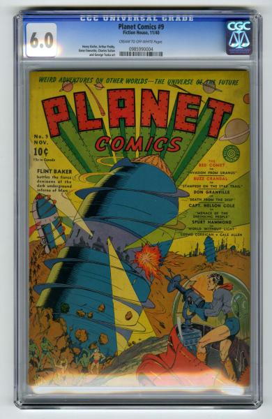 Planet Comics #9 CGC 6.0 Fiction