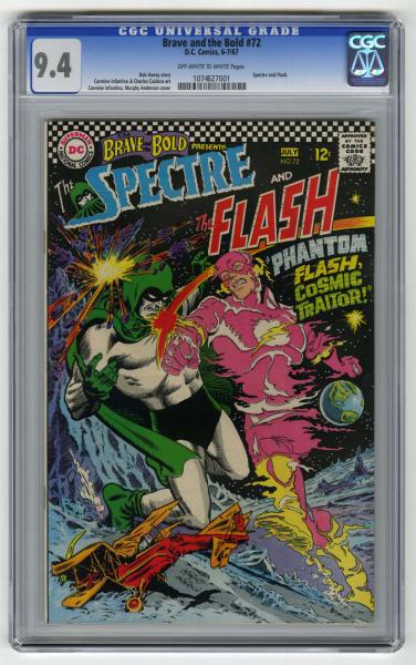 Brave and the Bold #72 CGC 9.4