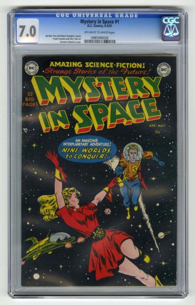 Mystery in Space #1 CGC 7.0 D.C.