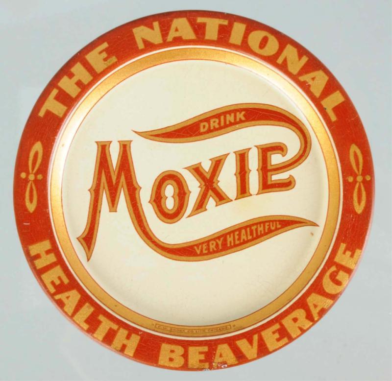 Rare Moxie Tip Tray. 
1904. The National