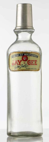 Jay-Gee Label under Glass Syrup
