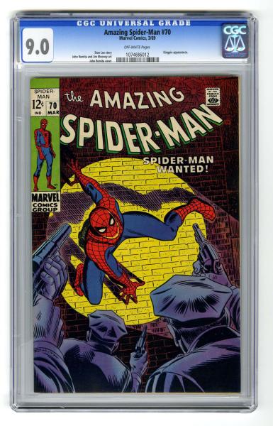 Amazing Spider Man 70 CGC 9 0 10da54