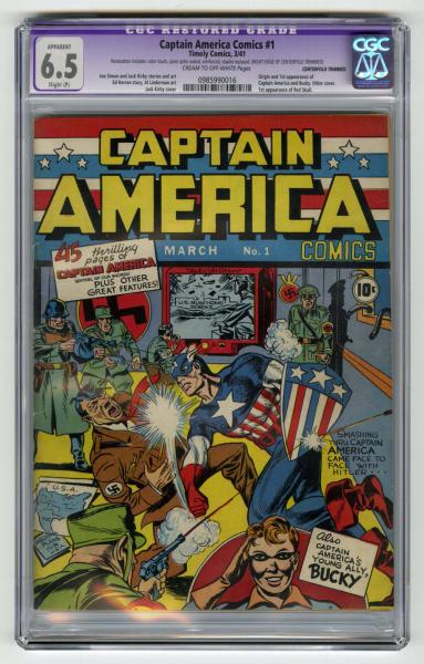 Captain America Comics #1 CGC 6.5