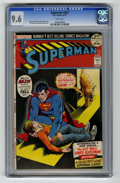 Superman #253 CGC 9.6 D.C. Comics