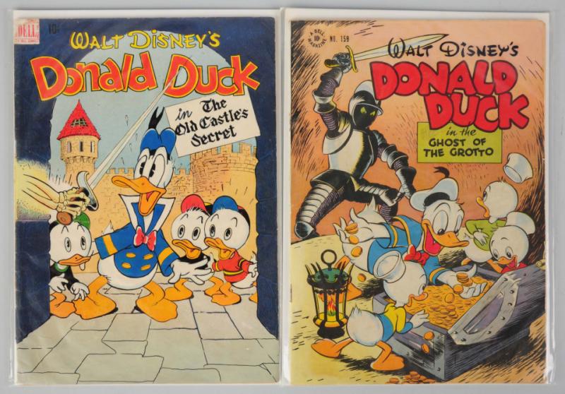 Lot of 2: Donald Duck Comic Books. Click
