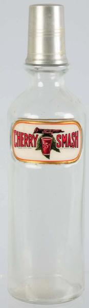 Cherry Smash Label under Glass