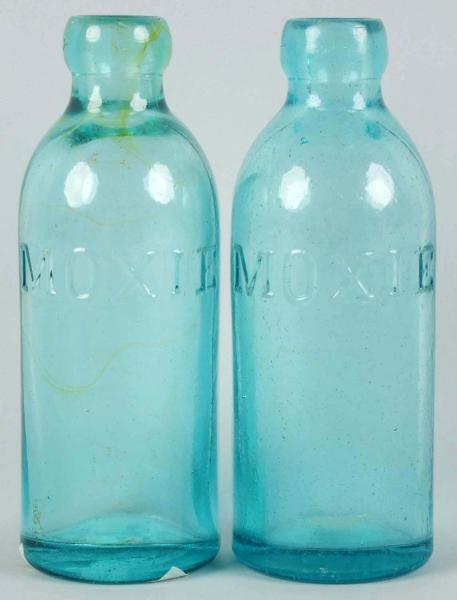 Lot of 2: Moxie Hutchinson Bottles.