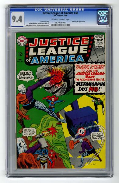 Justice League of America #42 CGC