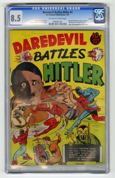 Daredevil Battles Hitler 1 CGC 10dad8