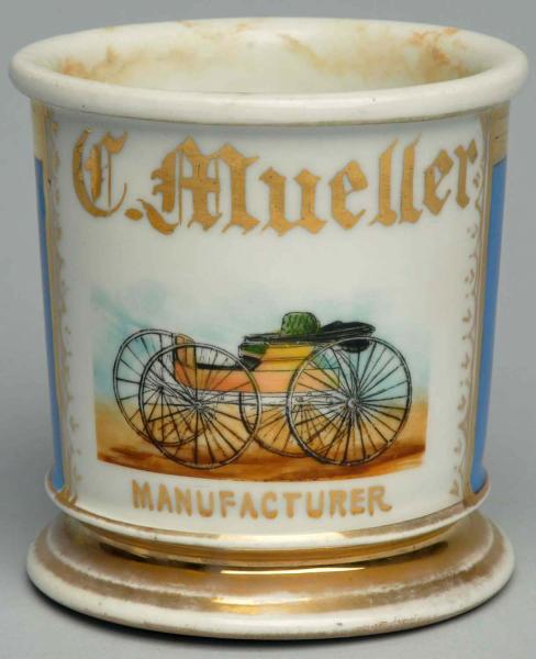 Carriage Manufacturer Shaving Mug.