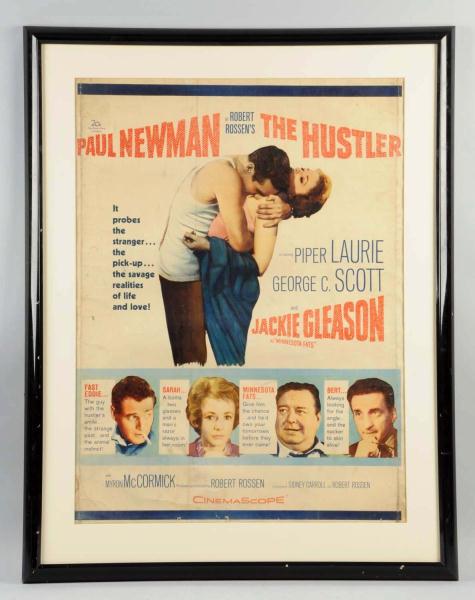 "The Hustler" Movie Poster. 
1950s