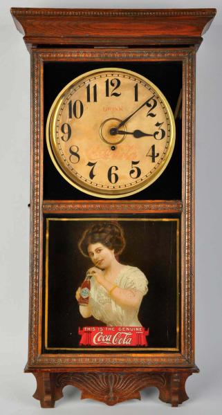 Coca-Cola Gilbert Clock. 
1910.