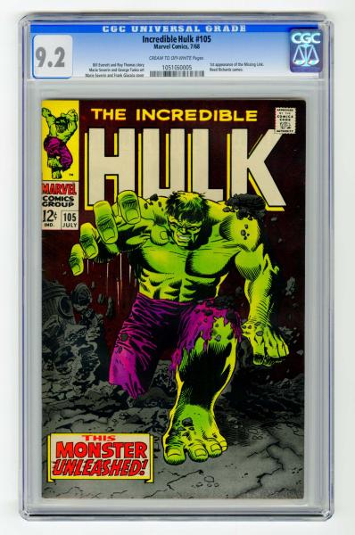 Incredible Hulk 105 CGC 9 2 Marvel 10dafa