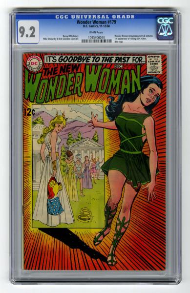 Wonder Woman 179 CGC 9 2 D C  10db03