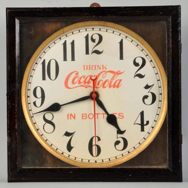 Coca Cola Electric Clock Circa 10db15