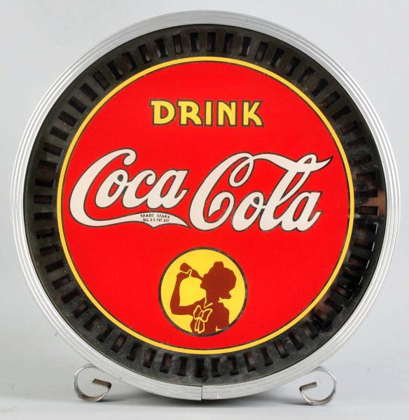 Coca Cola Petite Spinner Sign  10db16