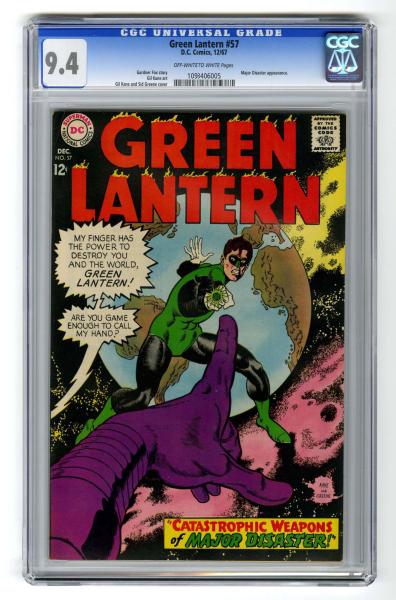 Green Lantern #57 CGC 9.4 D.C.