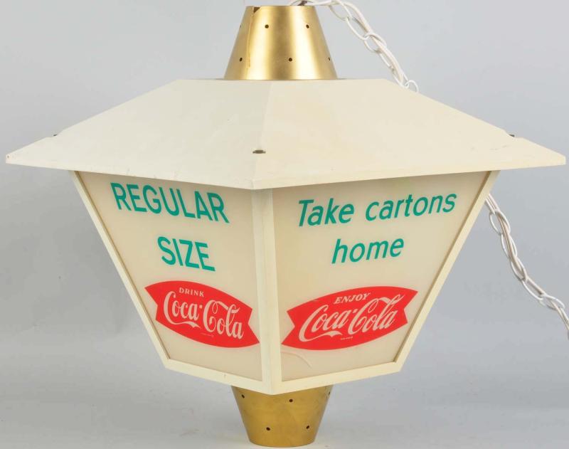 Coca-Cola Lantern Light. 
1960s. Modified