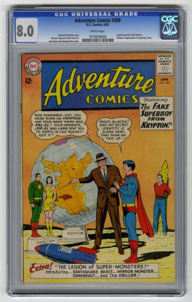 Adventure Comics 309 CGC 8 0 D C  10db42