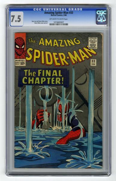 Amazing Spider-Man #33 CGC 7.5
