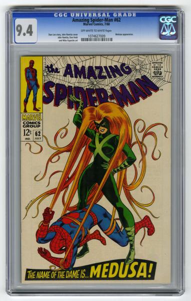 Amazing Spider-Man #62 CGC 9.4